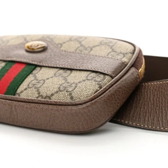 Authentic Gucci GG Supreme Mini Ophidia Belted iPhone Case - Size 75 - 30 - Picture 14 of 16
